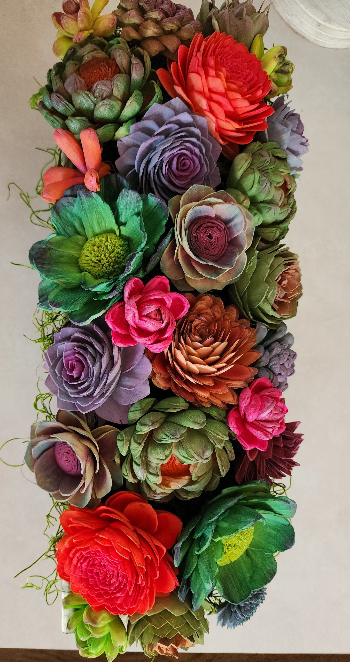 14" Galvanized Succulent Trough
