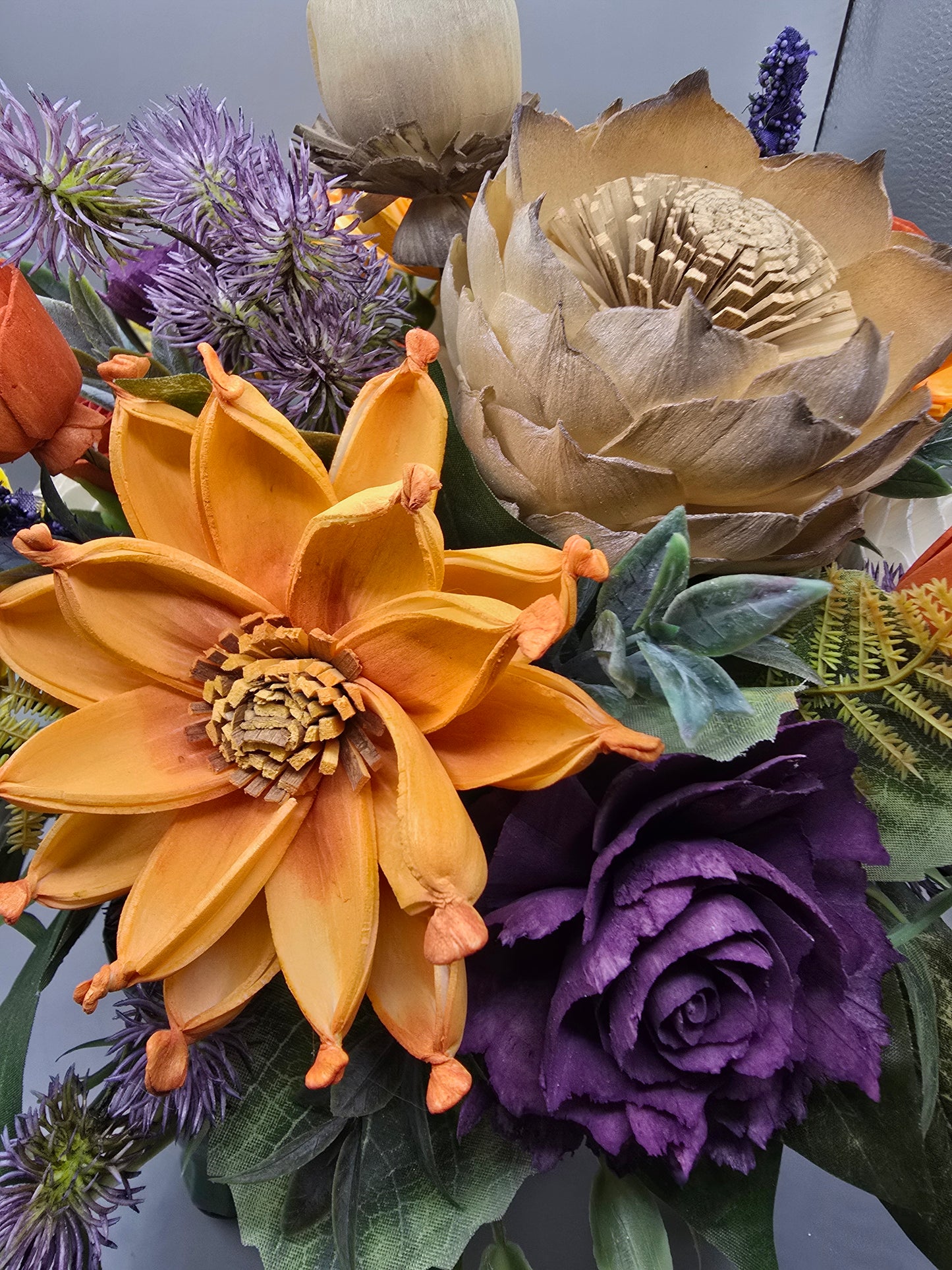 Flour Sifter Wildflower Bouquet